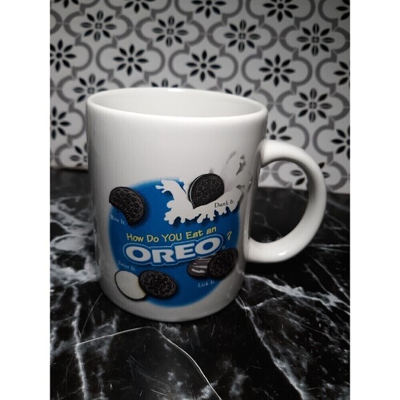 Oreo coffee hot cocoa mug cup - Picture 1 of 4
